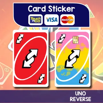 Reverse Uno Stickers for Sale