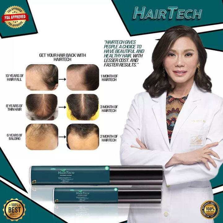 Original Hairtech Hair Regrowth Treatment by Dra. Belo made with Argan