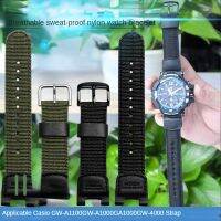 Tali jam nilon UNTUK Casio G-SHOCK Gw-a1100 1000 GW-4000 GA-1000 gelang jam modifikasi antikeringat Breathable 24mm