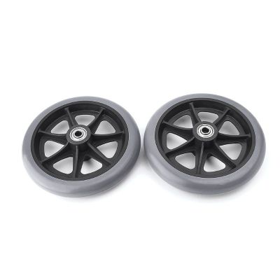 【LZ】owudwne 2pcs 6  Wheelchair Casters Small Cart Rollers Chair Wheels Accessories
