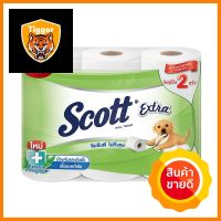 กระดาษชำระ SCOTT EXTRA DOUBLE ROLL แพ็ค6TOILET TISSUE SCOTT EXTRA DOUBLE ROLL PACK 6 **ราคารวม Vat แล้วค่ะ ไม่มีบวกเพิ่ม**