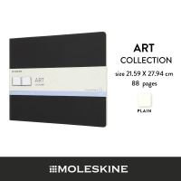 Moleskine สมุดสเก็ตซ์ภาพ ปกกระดาษ สีดำ MOLESKINE CAHIER SKETCHBOOK BLACK