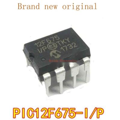 10ชิ้น PIC12F675 PIC12F675-I /P โดยตรงเสียบ DIP-8ไมโครชิปควบคุม IC ใหม่เดิม