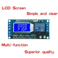 รีเลย์วงจรจับเวลาระบบอัตโนมัติแสดงผล5a Dc 6-30V รองรับไมโคร Usb 5V Lcd และ Ac 220V