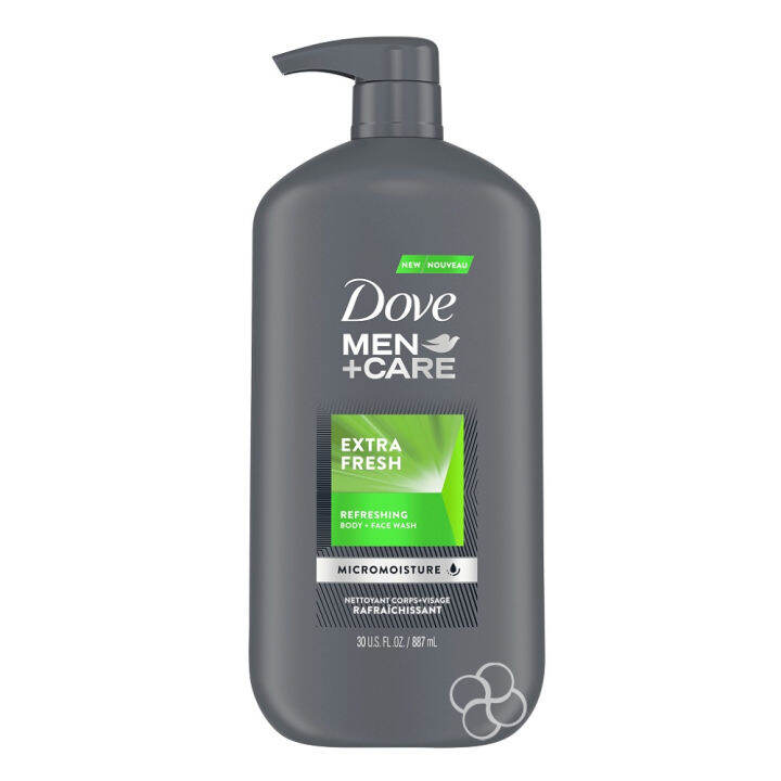 Dove Men+Care Extra Fresh Body and Face Wash 887mL Lazada PH
