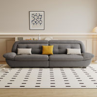 GAZZSI New Nordic Small Apartment Creative Famous Fabric Sofa Modern Living Room Inline Lounge Sofa