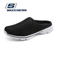 SkechersSummits Sport Shoes Plus Size：EU39-48 รองเท้าลำลองผู้ชายครึ่งรองเท้าแตะ Gowalk3 รองเท้าลำลองผู้ชายรองเท้าเดิน