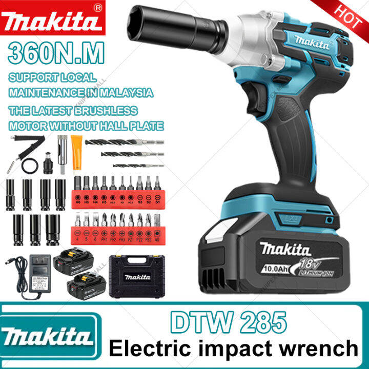 Makita DTW285 cordless impact wrench 360N.m torque see 18V strong ...