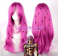 Anime Jojo Bizarre Adventure Diavolo Heat Resistant Cosplay Costume Hairwear Wig+Wig Cap