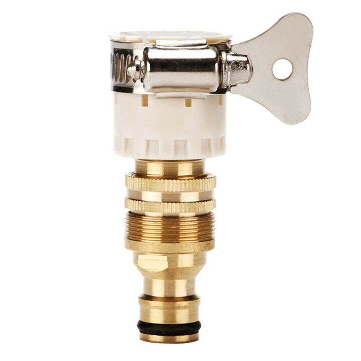 Tap Connector Faucet Adapter Dishwashers Mixer Washing Machines White&Gold Lazada