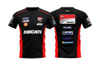 ใหม่ เสื้อพิมพ์ลาย DUCATI ผ้าแห้งเร็ว เสื้อยืด ขี่มอเตอร์ไซค์แห้งเร็ว คุณภาพเกรดพรีเมียม ราคาโรงงาน