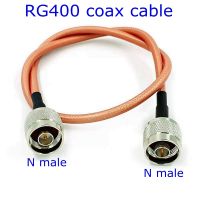 【YF】 RG400 Double Shielded Cable L16 N Male Plug To Connector RF Coaxial Pigtail Jumper Adapter Straight New