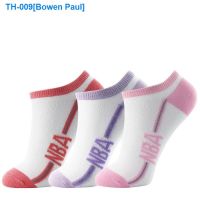 ♘◙ NBA sports socks low help ms ship socks students pure color leisure thin 3 double combed cotton spring and summer outfit