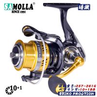 ZZOOI Super Light Fishing Spinning Reel Coil 8KG Drag 10+1BB High speed 6.5:1 Carretilha Moulinet Peche En Mer carretilha perfil alto