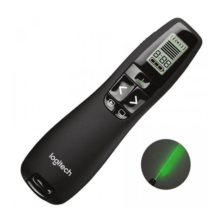 Pointer Logitech R800 Laser Hijau Lazada Indonesia