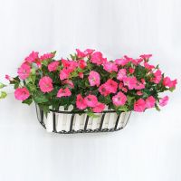 【DT】 hot  Home Artificial Morning Glory Vine Petunia Wedding Decor Silk cloth Simulation Vibrantly 7 branches Decoration