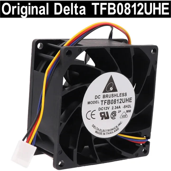 Cooling Server Fan Cooler For Delta TFB0812UHE -5H2L Cooler processor ...