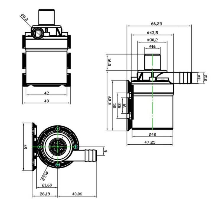 2023-new-f20540q-มอเตอร์800l-เครื่องสูบน้ำพลังงานแสงอาทิตย์ไฟฟ้ากระแสตรง24โวลต์-ชม-5เมตรมอเตอร์ไร้แปรงถ่านปั๊มน้ำแบบจุ่มระบบทางเดินน้ำ22วัตต์