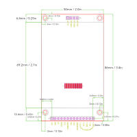 LCD TFT โมดูลแสดงผล LCD TFT โมดูล LCD 240X320สำหรับ R3บอร์ดพัฒนา