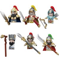 Courage Of The Three Kingdoms Soldiers Hero Soldier Weapon Brick Mini Action Figure Building Blocks DIY Toy For Children Gifts