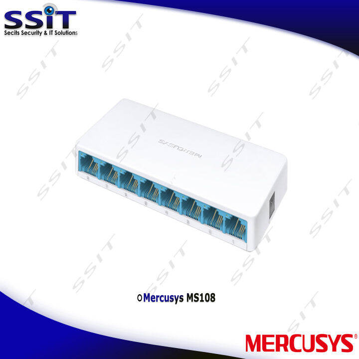Mercusys MS108 8-Port 10/100Mbps Desktop Switch | Lazada PH
