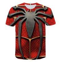 ™✷☸ New Style 3D Print T Shirts for Girls High Quality Boys Clothes The Red Spider T-Shirt Childrens Blouse Unisex Tops