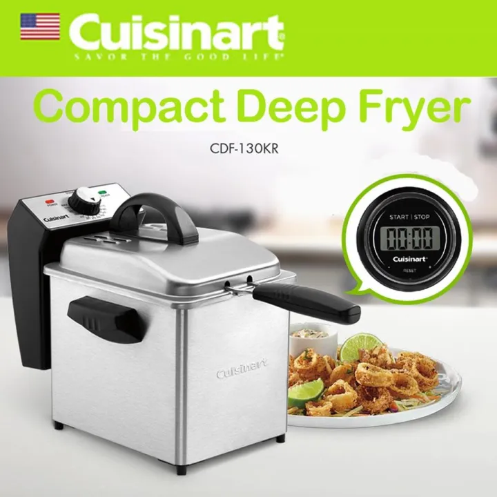 Cuisinart CDF130KR Home Electric Well Air Deep Fryer Cooker Lazada PH