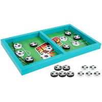 1 Set Fast Sling Puck Game Sling Soccer Board Game Parents Child Interaction Chess Toy C