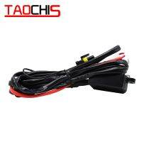 Taochis บังเหียนมีสายกันน้ำ H4 12V/24V สำหรับไฟหน้า Hid หลอดไฟชุดต้วแปลงซีนอนเอชไอดีวัสดุ Pvc