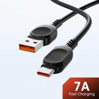 CHALI สาย7A USB-A USB Type C 100W TYPE-C Toocki สายข้อมูลสายชาร์จเร็ว0.25M/1.2M/2M/3M USB C สายดาต้าโทรศัพท์มือถืออุปกรณ์เสริม