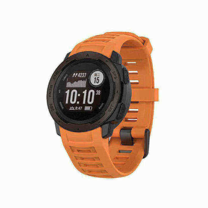 watch-strap-for-garmin-instinct-band-silicone-replacement-band-wristband-22mm