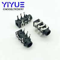 ][= 10Pcs PJ-313 3.5Mm 5Pin Audio Plug Jack 3.5 Mm 3 Pole DIP Stereo Headset / Headphone Connector