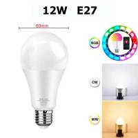 10PCS Tuya 18W WiFi Smart Home Light Bulb E27 RGB LED Lamp Dimmable with Smart Life APP Voice Control for Google Home Alexa