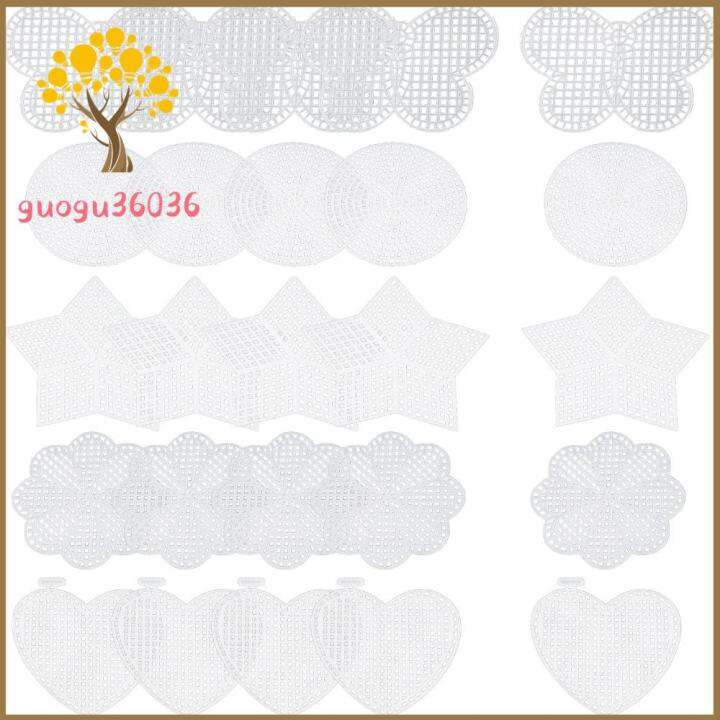 GUOGU Plastic Sheet Mesh Embroidery Piece Plastic Canvas Sheet