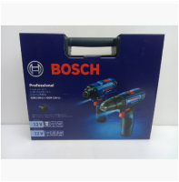 BOSCH ชุดคอมโบ้ สว่านกระแทกไร้สาย GDR120-Li+GSB120-Li  แบตเตอรี่  12V/2.0Ah x2 ก้อน แท่นชาร์จ GAL12V-20