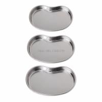 ✾ Stainless Steel Kidney Bowl Curved Trays Dental Tool Docters Use Trays Wholesale Drop Ship