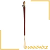 [Sunnimix2] ฮอร์นรองเท้าด้ามจับไม้น้ําหนักเบา 58 ซม