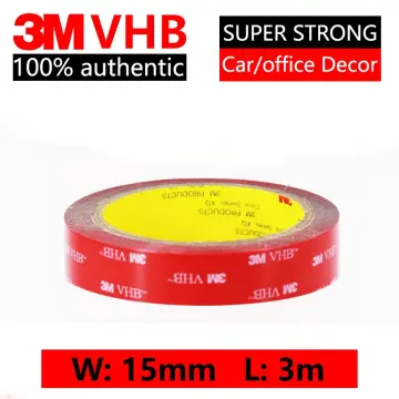 3m 4910 Double-Sided Transparent Tape, Heavy Duty Installation Weatherproof  Vhb Foam Tape Suitable for Car, Home Decoration - China 3m Invisible Double-Sided  Tape, 3m 4910 Double-Sided Transparent Tape