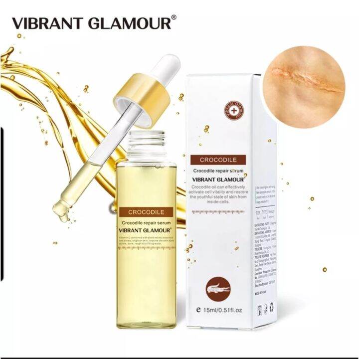 [ORIGINAL] VIBRANT GLAMOUR Crocodile Peptide Repair Scar Face Serum
