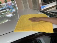 Yellow Endless Microfiber ผ้าไมโครไฟเบอร์ไร้ขอบ 40*40 ซม.