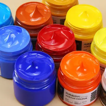 240ml Mont Marte Pigment Acrylic Paint Set Fluid Paint Acrylic Canvases for  Painting Pouring Medium Big