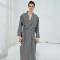 High Quality Bathrobe for Women Man Solid Kimono Robe y Ladies Dressing Gowns Male nightwear Female sleepwear peignoir femme