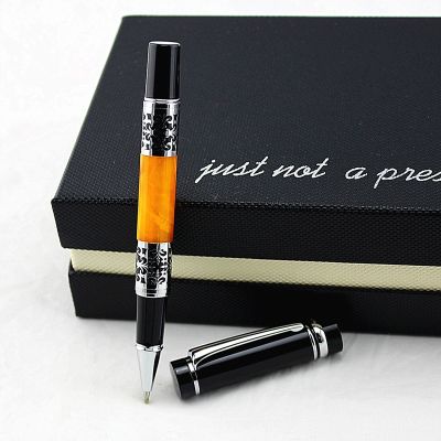 High Quality Rollerball Pen 0.7mm Black Ink Refill Metal Ballpoint Pen Office Supplies School Supplied Free Shipping Pens