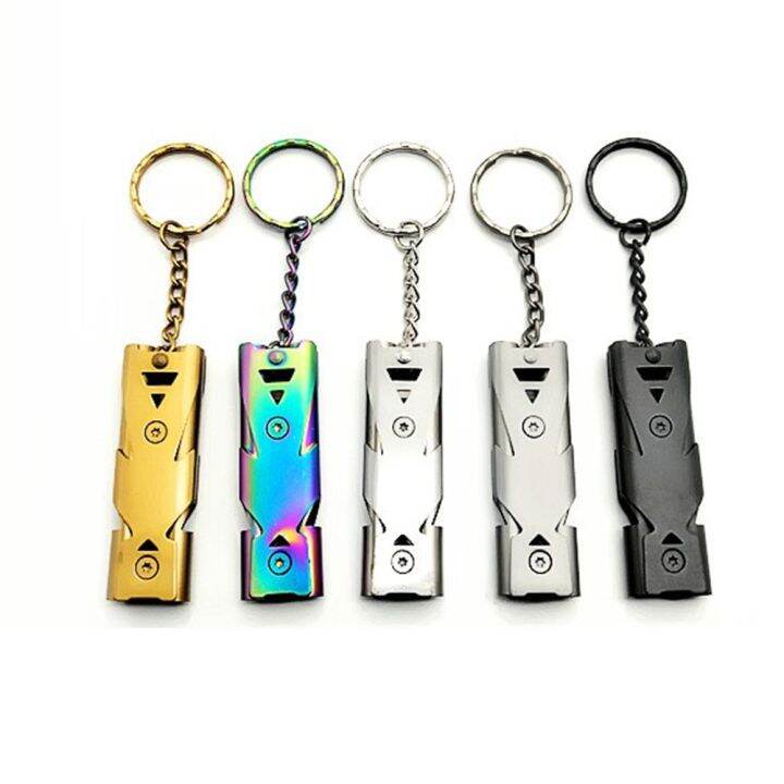 outdoors-high-decibel-portable-keychain-whistle-stainless-steel-double-pipe-emergency-survival-whistle-multifunction-tools-survival-kits