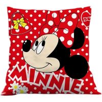 Disney Cartoon Mickey Mouse Minnie Pillowcase Children Home Decorative Pillow Case Birthday Christmas Gift 40x40cm