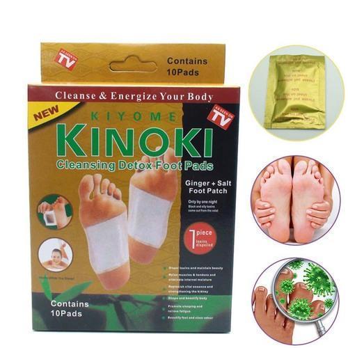 kinoki-detox-foot-patch-pad-gold-กล่องทอง-10-กล่อง-ฟุตแพท-แผ่นแปะเท้า-แผ่นแปะฝ่าเท้า-ดีท็อกซ์เท้า-ดูดสารพิษ