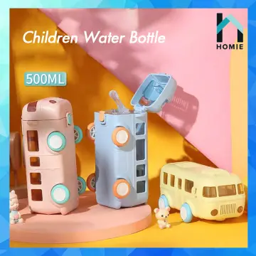 500ml Cute Water Bottle With Strap Toy Bus Portable Water Cups For Kids, Drinking  Bottle Kids, Water Bottles Girls Boys - Water Bottles - AliExpress