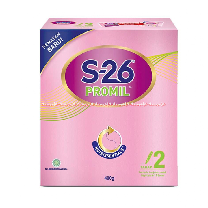 S 26 Promil 400gr Tahap 2 Wyeth Susu Formula Bubuk Anak Usia 6 12bulan