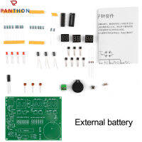 【?ราคาขายส่ง?Panthonsoldering Project Clock 6-Bit นาฬิกาดิจิตอลชุดบัดกรี DIY การบัดกรีสำหรับโครงการโรงเรียนวิทยาศาสตร์ก้านนักเรียน