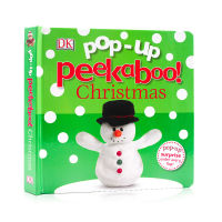 Pop up Peekaboo! Christmas original English picture book theme picture book English Enlightenment picture book